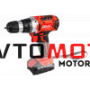 Дрель аккум (шуруповерт) BRAIT BCD12S (12В Li-ion; 2 акк.1,5Ач, регул скорости, 22Нм, инд заряда